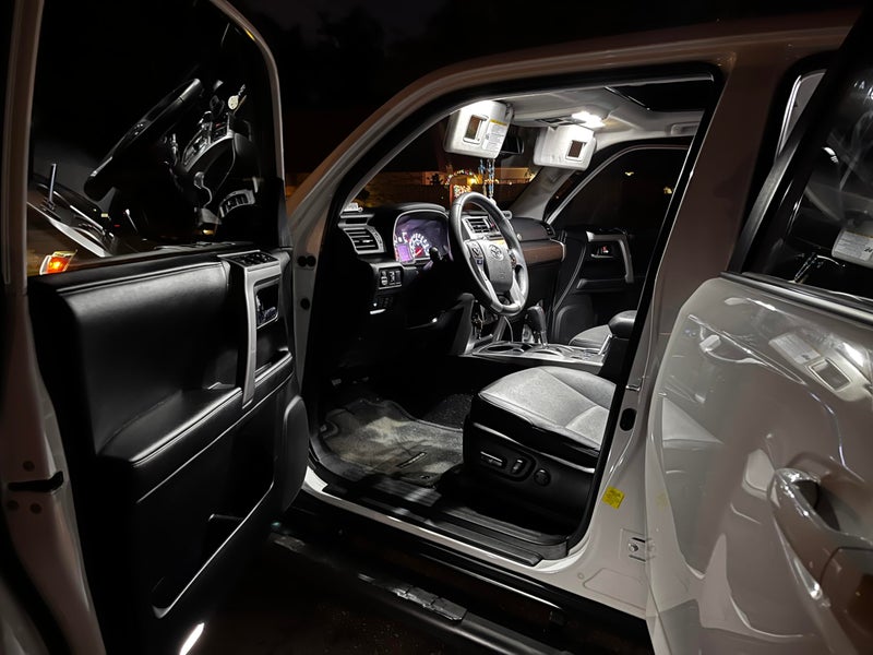Fyre Flys White LED Interior Lights for 2010-2024 Toyota 4Runner 16 Piece 6000K Super Bright 3014 Series SMD Map Dome Door Vanity Mirror Cargo Puddle License Plate Package Kit and Install Tool - Image 3